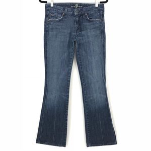 7 For All Mankind “A” Pocket Denim Jeans Sz 27